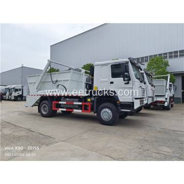 10m3 HOWO Swing Arm Garbage Truck